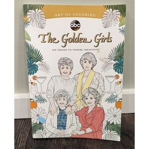 UNUSED Golden Girls Official Coloring Book 100 Pages